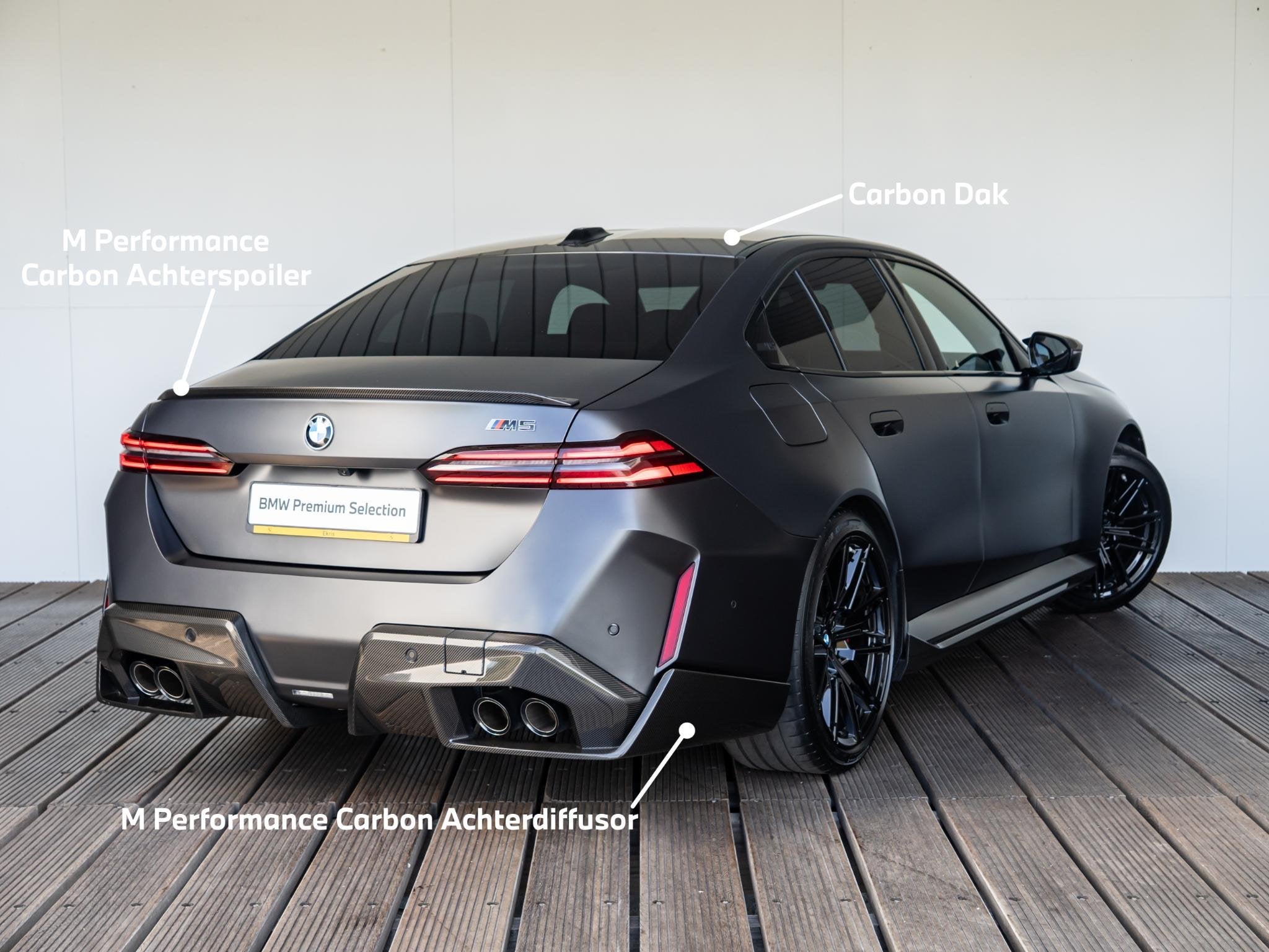 BMW M5 | SoH 100% | M Performance Carbon Pack | Carbon dak |, Auto's, Gebruikt, 4395 cc, Vierwielaandrijving, Hybride Elektrisch/Benzine