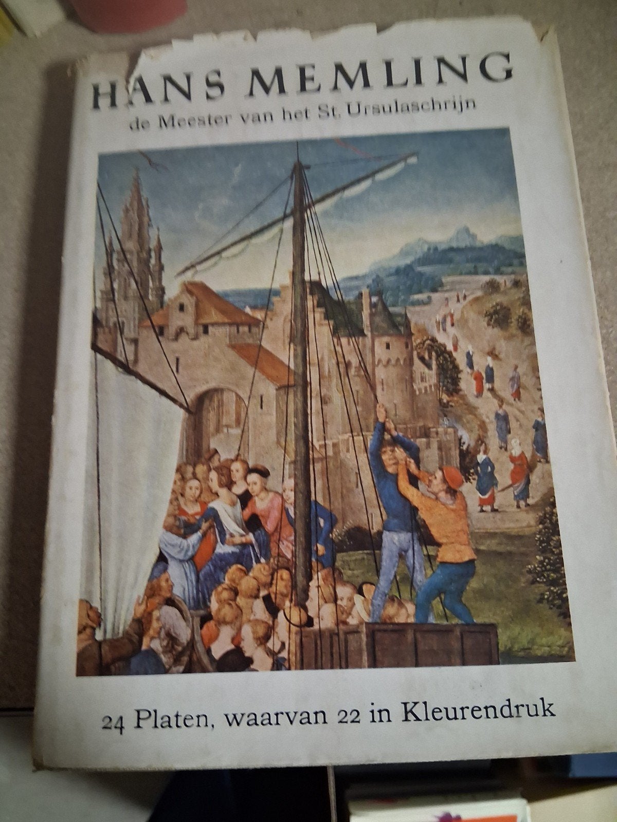 Hans Memling: Meester van het St. Ursulaschrijn - Kunstboek, Ophalen of Verzenden, Gelezen, Schilder- en Tekenkunst, Paul Lambotte
