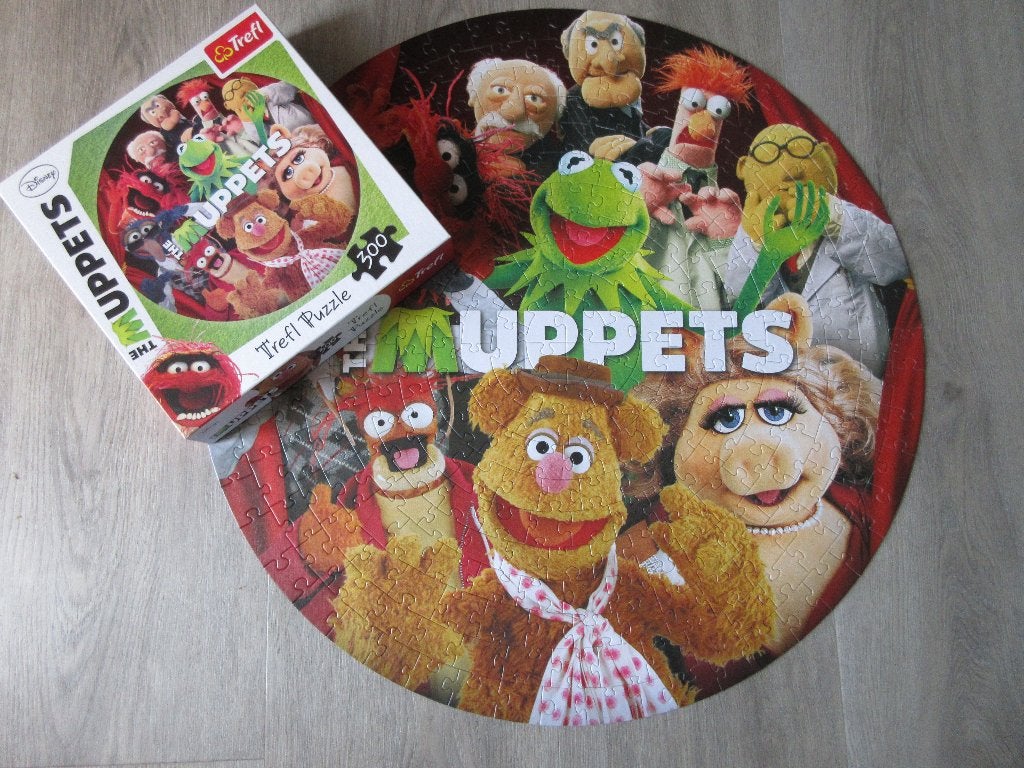 Ronde puzzel van de Muppets show - 300 st, Ophalen, Meer dan 50 stukjes, Zo goed als nieuw, 6 jaar of ouder