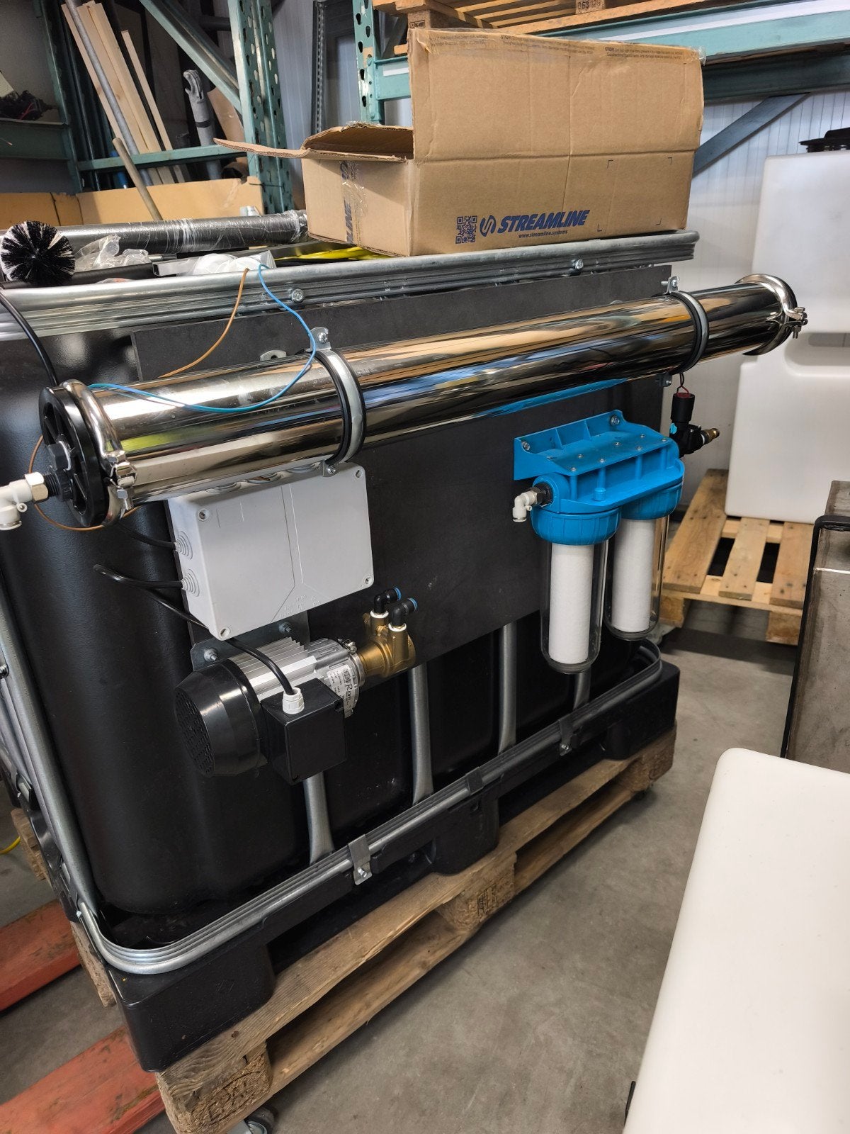 Tuckerpole Osmose Installatie 250 L/u - Klaar voor gebruik, Ophalen of Verzenden