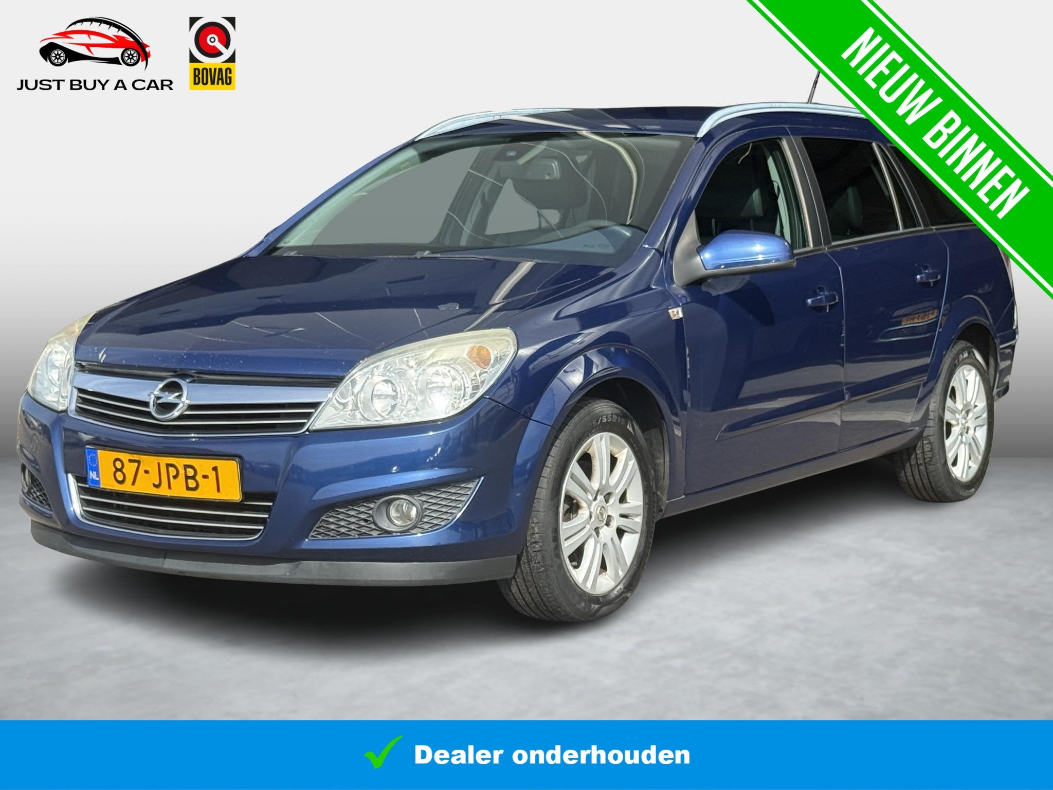 Opel Astra Wagon 1.6 Cosmo | 1e Eigenaar | Executive-Pakket, Auto's, Opel, Euro 5, Gebruikt, Zwart, Blauw