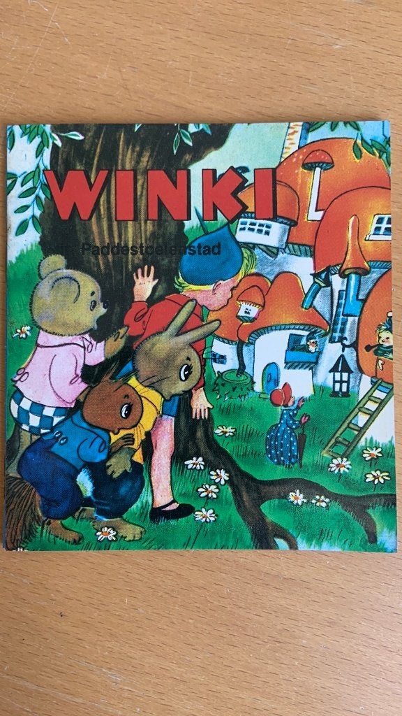Winki in paddestoelenstad - Willy Schermelé, Boeken, Kinderboeken | Jeugd | onder 10 jaar, Ophalen of Verzenden, Fictie algemeen