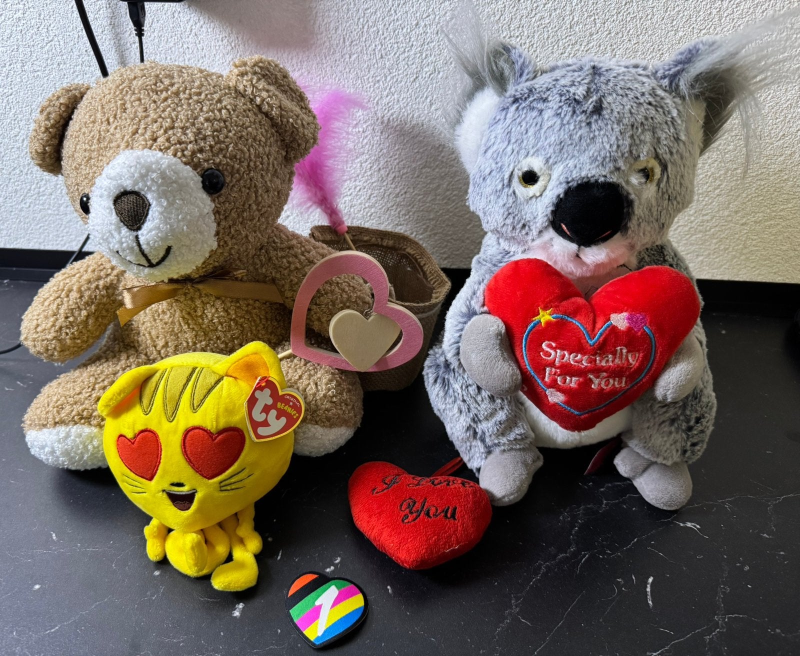 feest valentijn valentijn pakket hart knuffels ty koala love, Ophalen of Verzenden, Nieuw, Overige typen, Valentijn of Romantisch