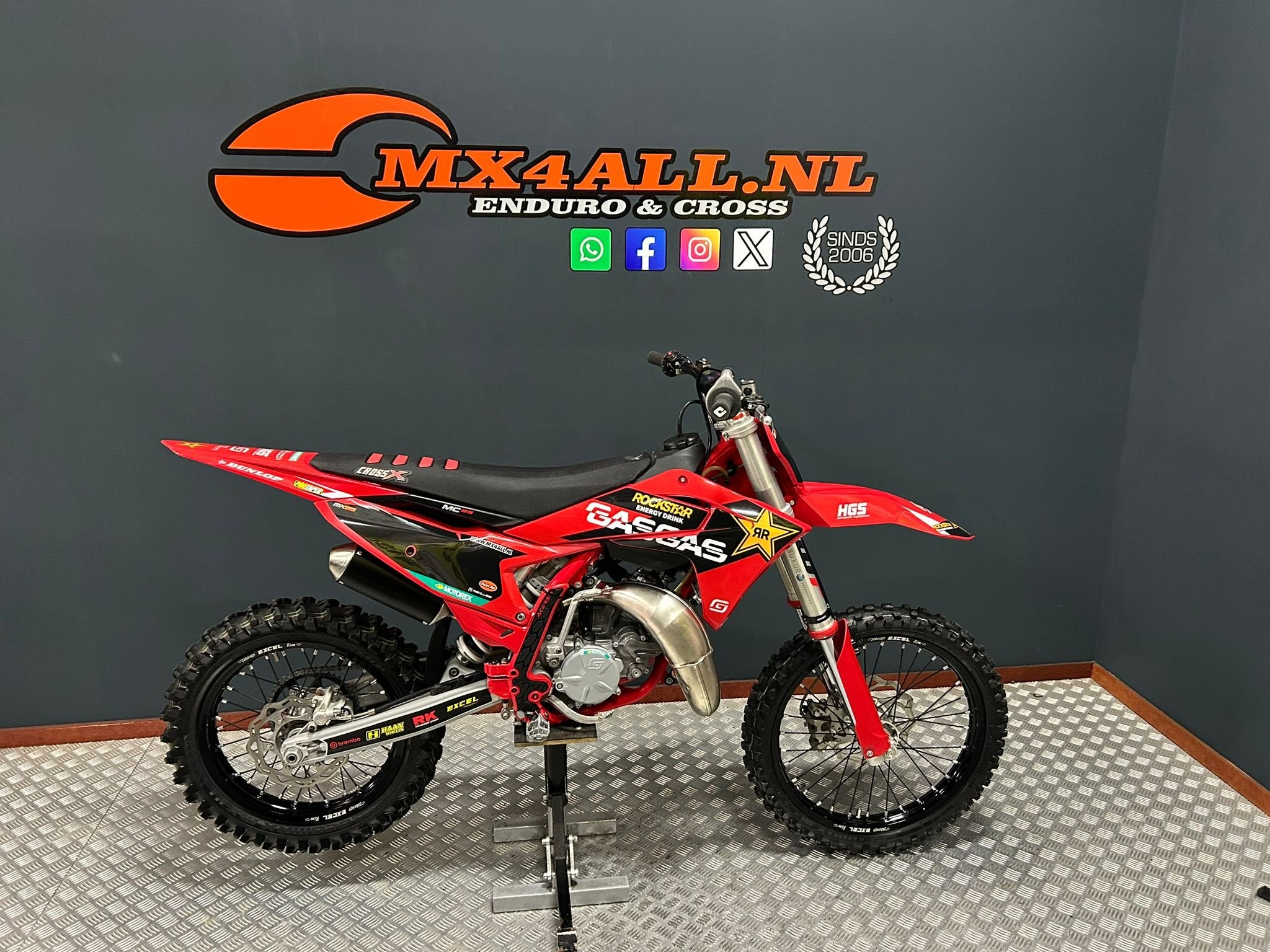 KTM Gas Gas MC 85 2025 Gr.wielen Nieuw model ! no 85 SX, 85 cc, Bedrijf, Crossmotor