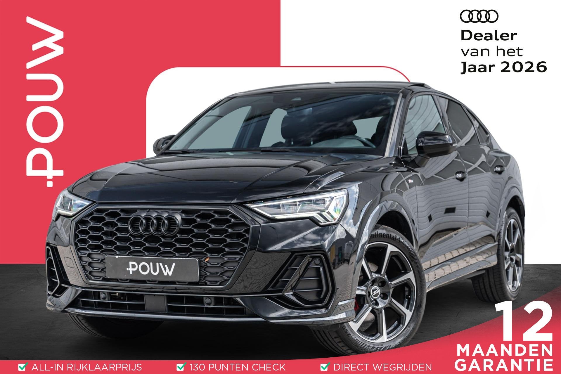 Audi Q3 Sportback 35 TFSI 150pk S edition | Panoramadak | Op