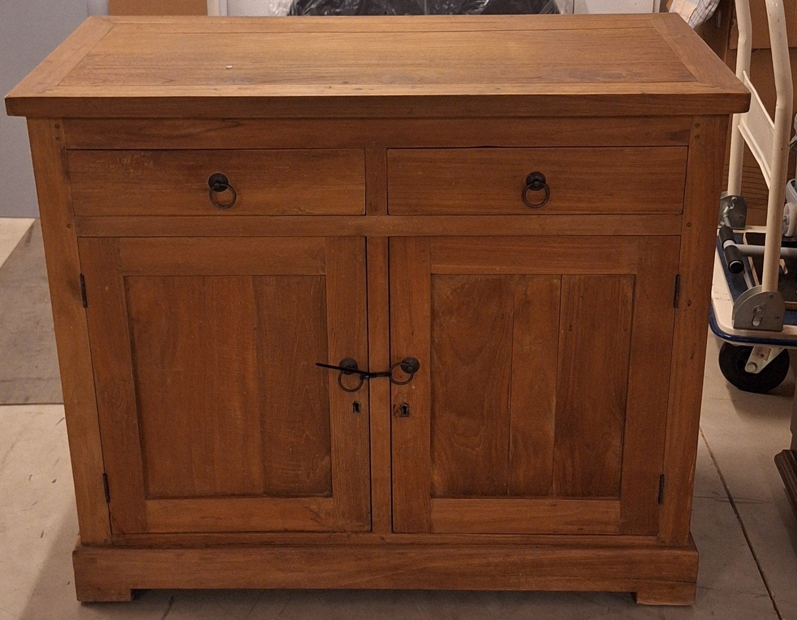 Teakhouten kast/tv kast/dressoir, Ophalen, Zo goed als nieuw