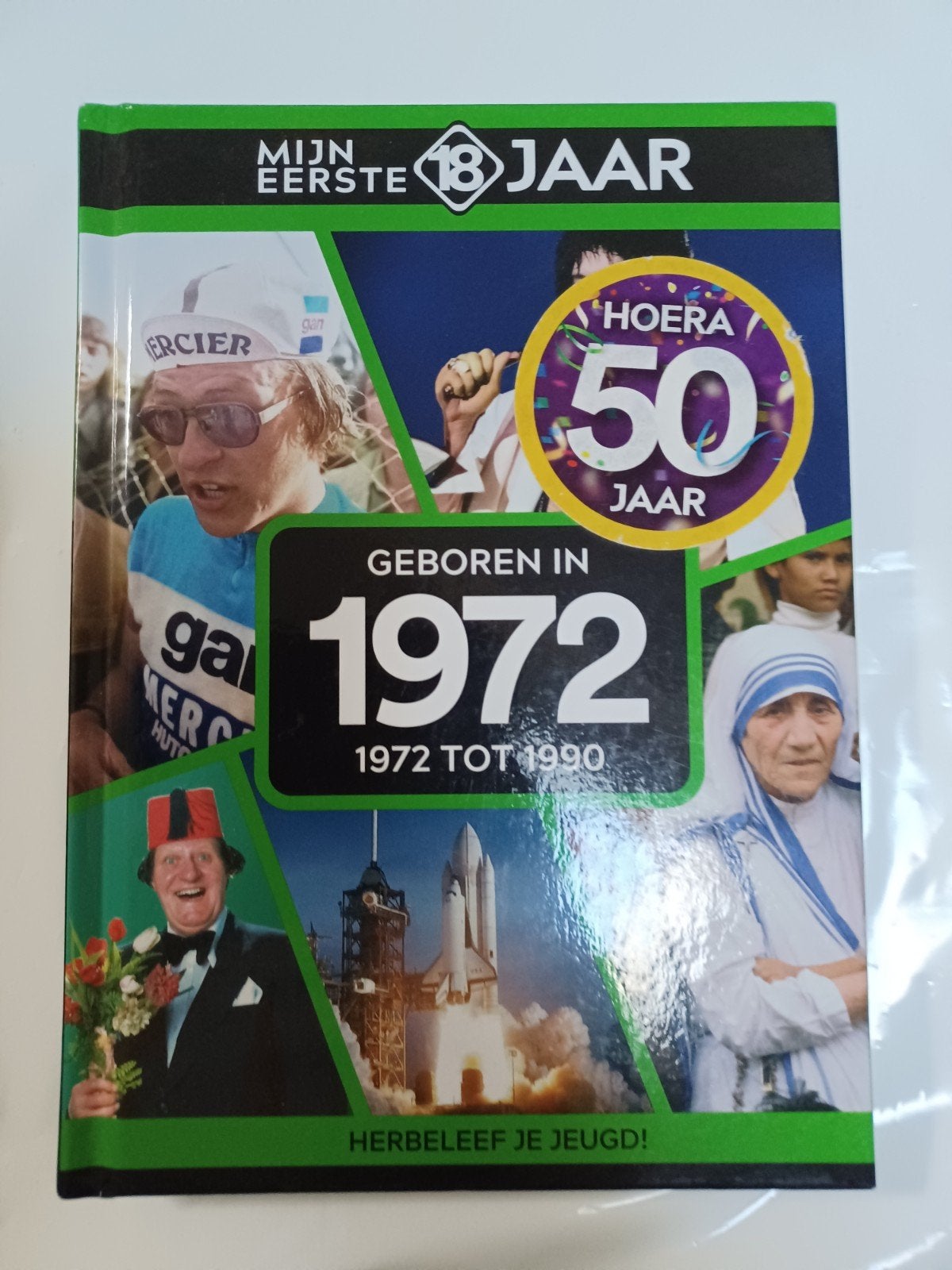 Mijn eerste 18 jaar - Geboren in 1972, Maatschappij en Samenleving, Ophalen of Verzenden, Zo goed als nieuw, Mijn eerste 18 jaar