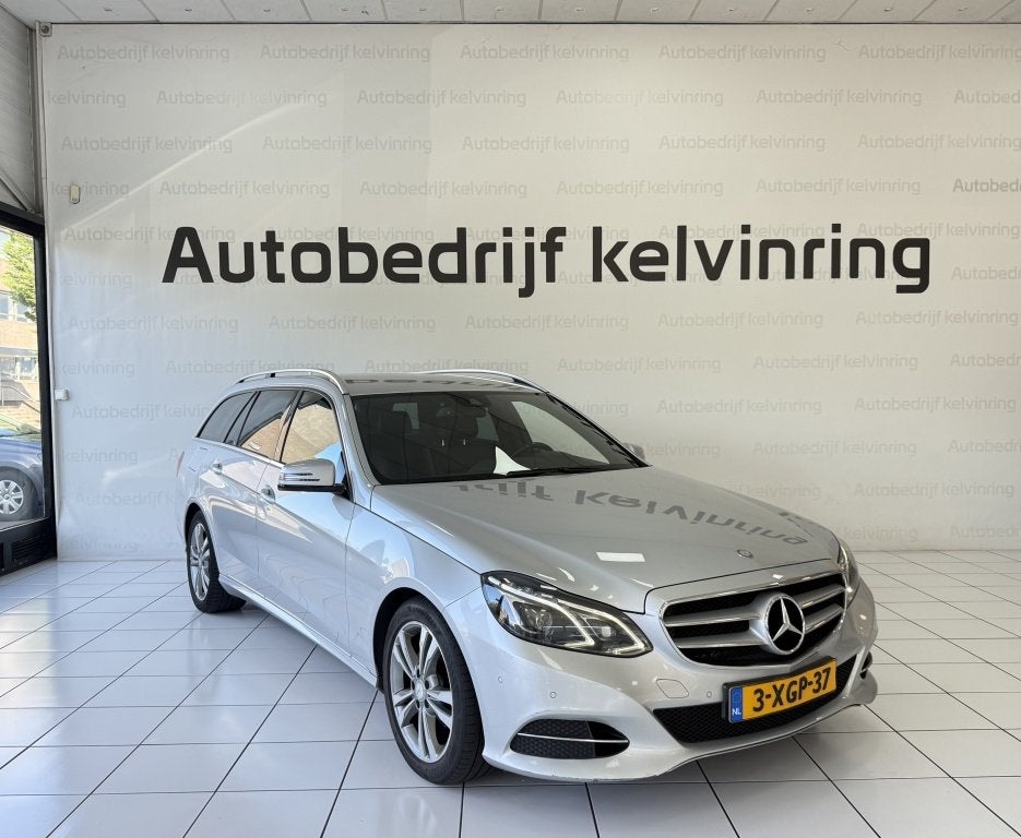 Mercedes-Benz E-Klasse Estate 220 CDI Pres. Avant Inclusief, Auto's, Automaat, Euro 5, Gebruikt, Leder