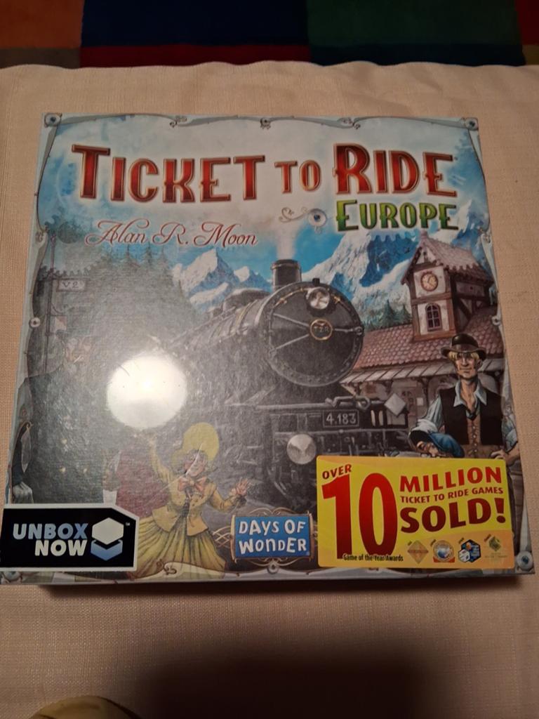 Ticket to Ride Europe Bordspel, Hobby en Vrije tijd, Gezelschapsspellen | Bordspellen, Vijf spelers of meer, Ophalen of Verzenden