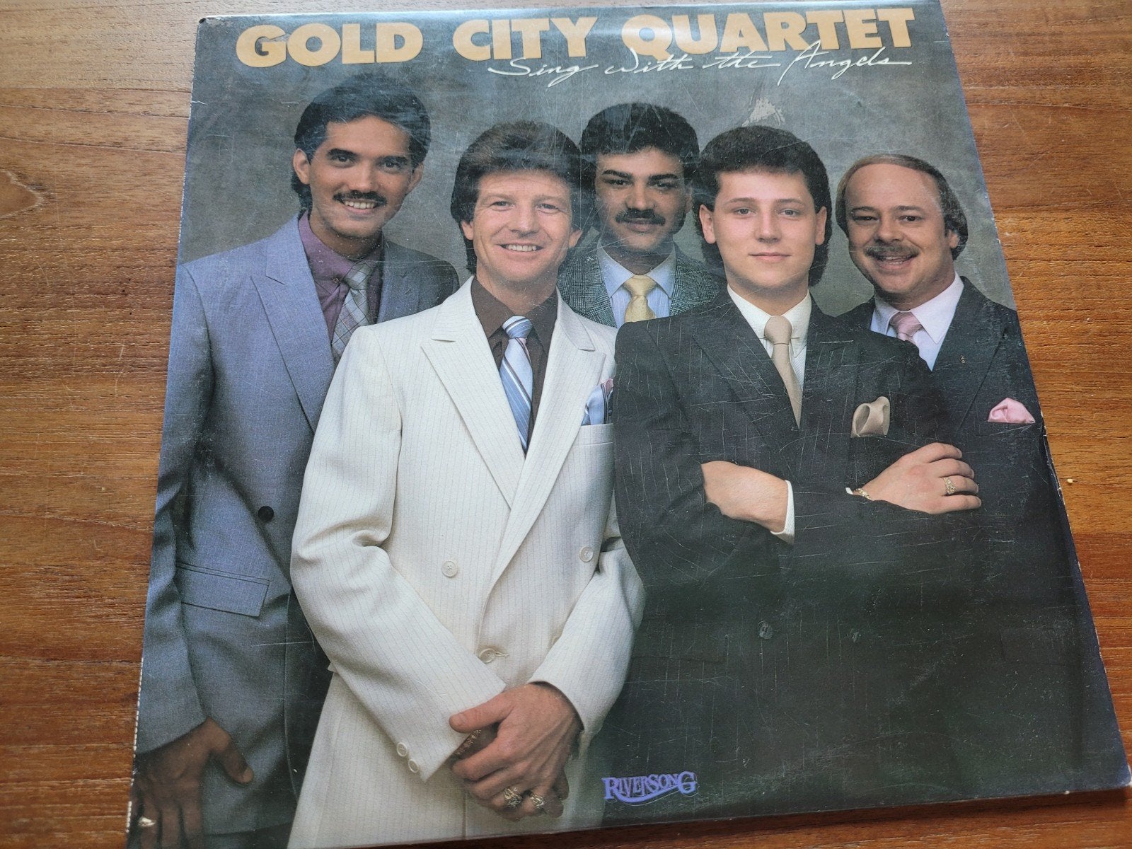 Zeldzame Gospel LP: Gold City Quartet - Sing With The Angels, Ophalen of Verzenden, Gebruikt, Overige genres