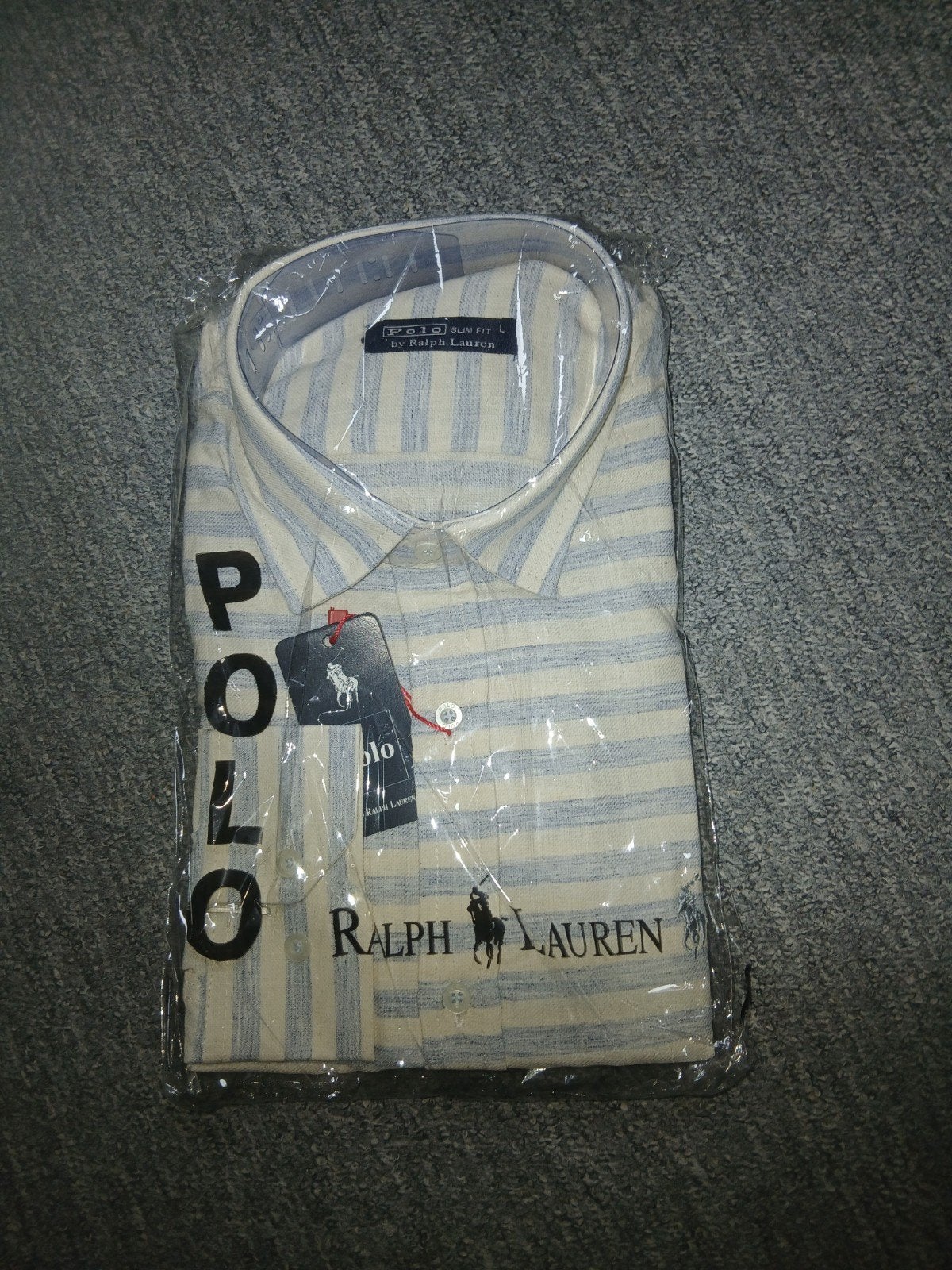 Nieuw Polo Ralph Lauren Slim Fit overhemd - Maat L, Meerkleurig, Nieuw, Ophalen of Verzenden, Polo Ralph Lauren