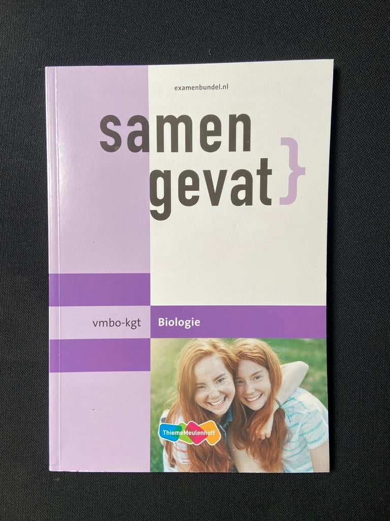 Examenbundel Samengevat Biologie VMBO-KGT, Boeken, Ophalen of Verzenden, Zo goed als nieuw, VMBO, Biologie