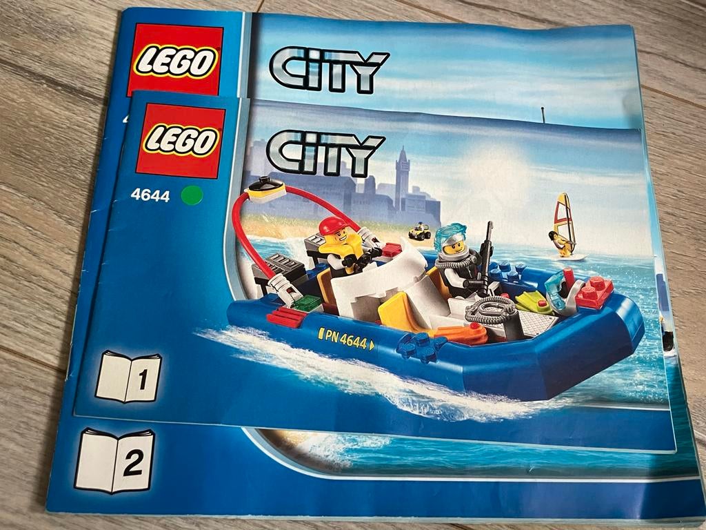 Lego City 4644 Haven in goede staat, Kinderen en Baby's, Speelgoed | Duplo en Lego, Lego, Ophalen of Verzenden, Complete set, Inclusief instructies