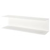 IKEA wandplank metaal anthraciet, Ophalen, Gebruikt