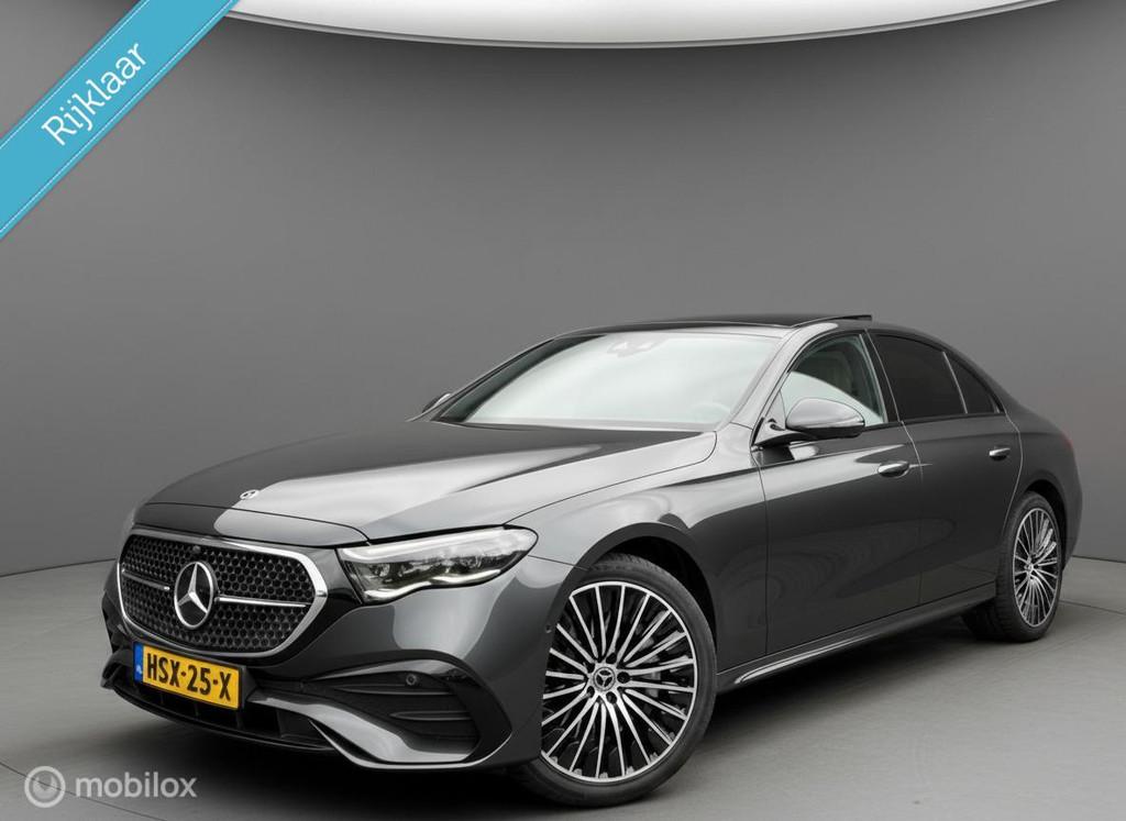 Mercedes E-klasse E300 de 4MATIC AMG Line Pano Burmester 4D, Auto's, Mercedes-Benz, 4 cilinders, Plug-in hybride, Bedrijf, Vierwielaandrijving