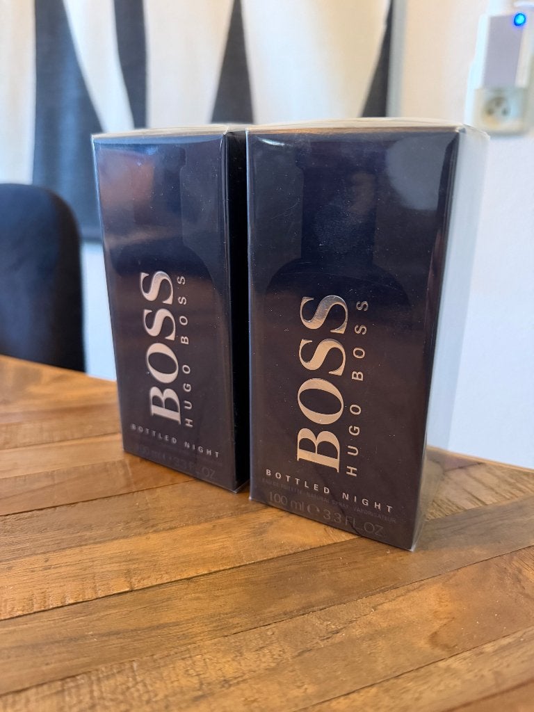 2x 100 ml Hugo Boss Bottled Night (Nieuw), Ophalen, Nieuw