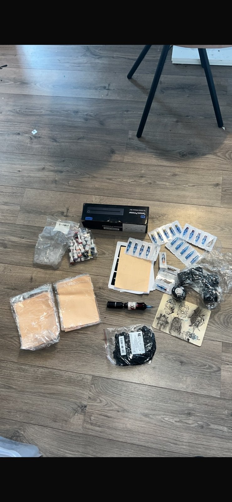Tattooset compleet, Ophalen of Verzenden, Zo goed als nieuw