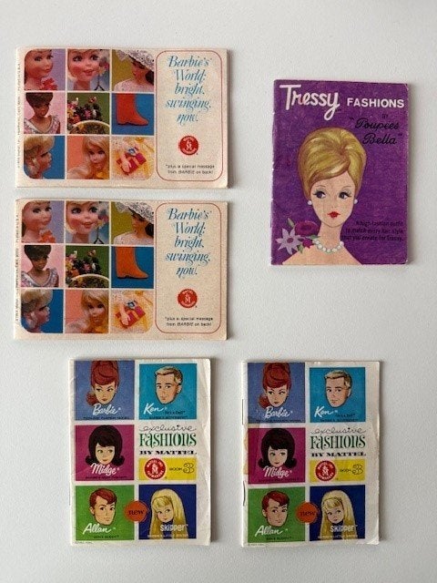 Vintage Barbie boekjes, Ophalen of Verzenden, Gebruikt, Pop