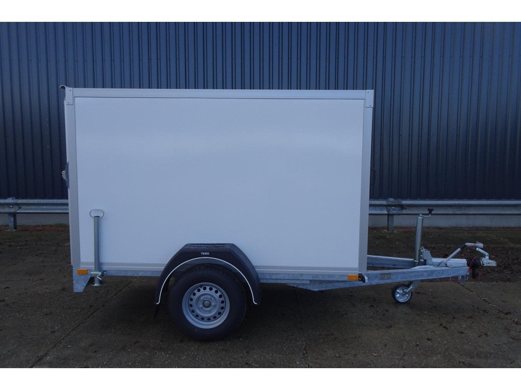 Bij Eemsned Twins Trailers Gesloten wagen afm 2,57 x 132, Nieuw