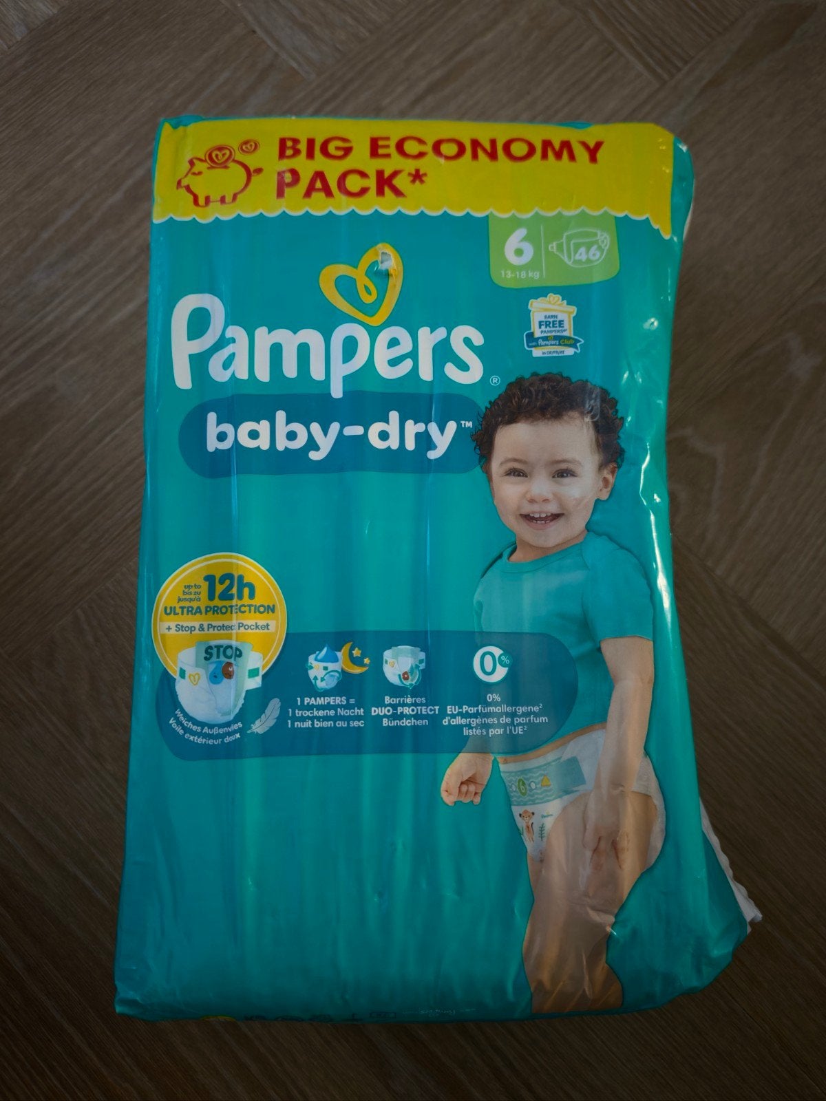 Pampers Baby-Dry Luiers Maat 6 - 46 stuks, Ophalen, Nieuw