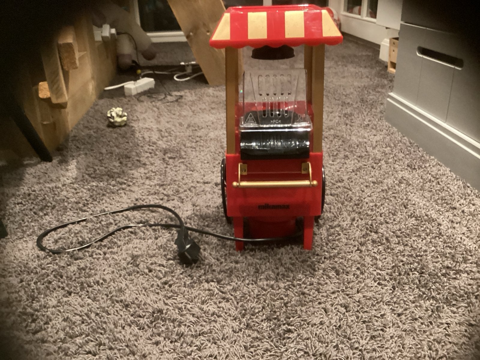 Popcornmachine inclusief mais - Zo goed als nieuw, Witgoed en Apparatuur, Ophalen, Zo goed als nieuw