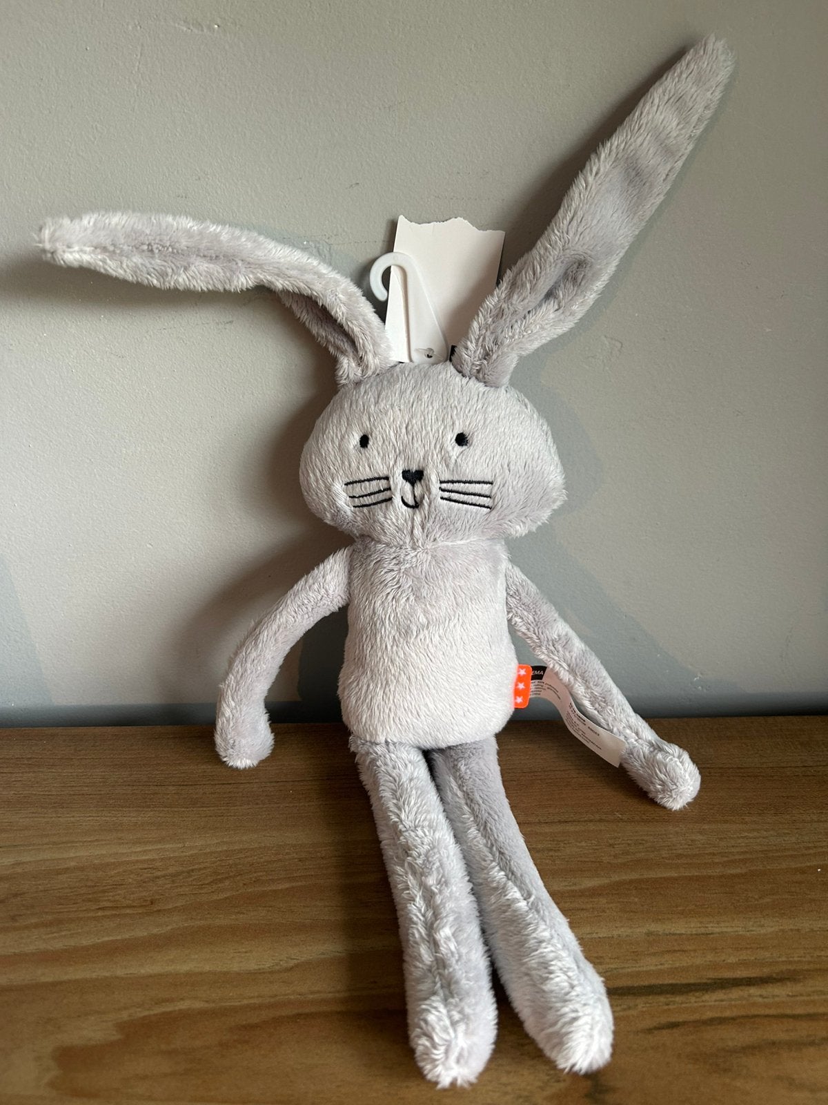 Hema knuffel konijn knuffeltje knuffels nieuw, Kinderen en Baby's, Verzenden, Zo goed als nieuw, Konijn