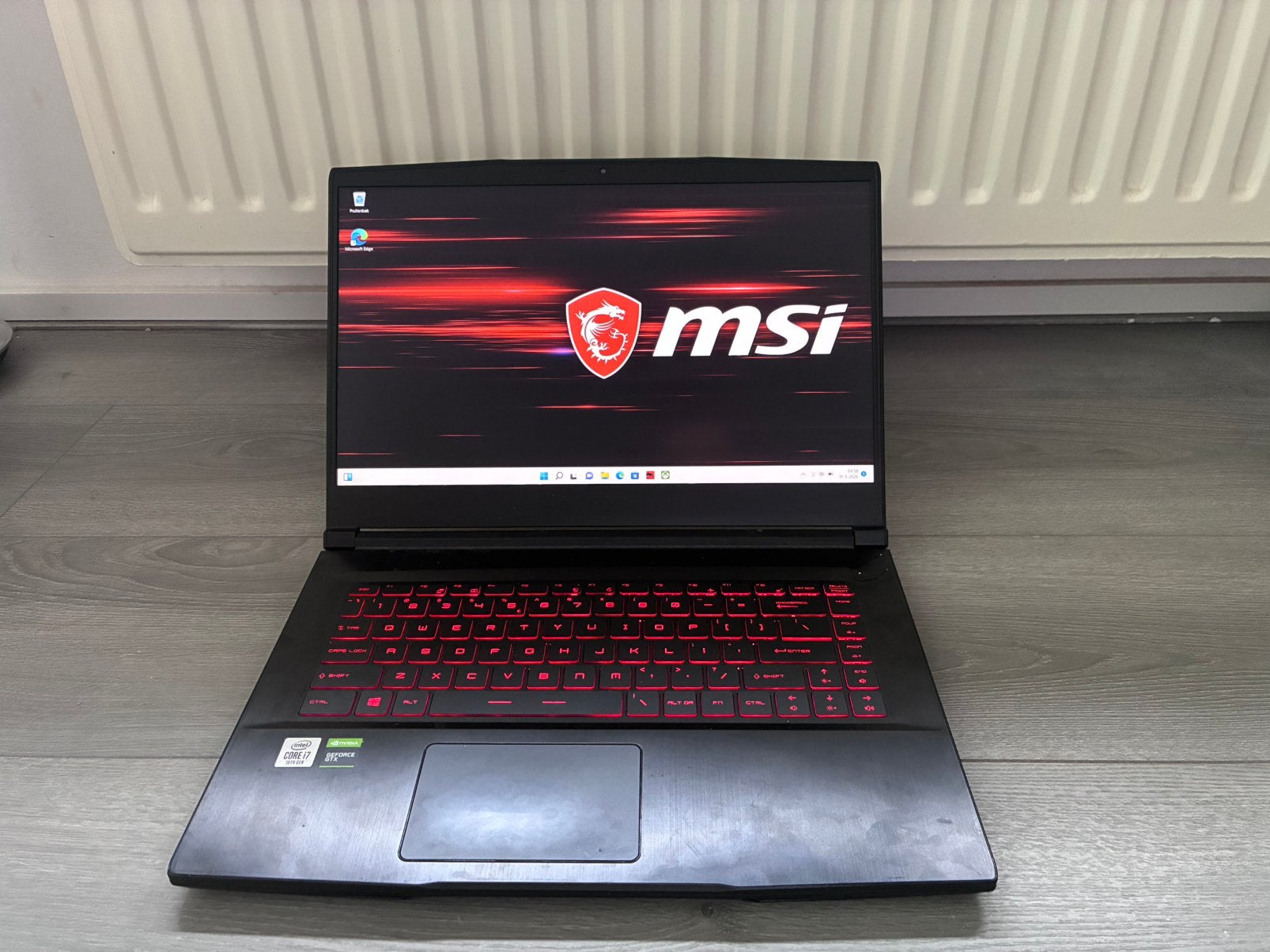 MSI Laptop, Computers en Software, Windows Laptops, Zo goed als nieuw, 14 inch, SSD, 2 tot 3 Ghz, 16 GB, Ophalen of Verzenden