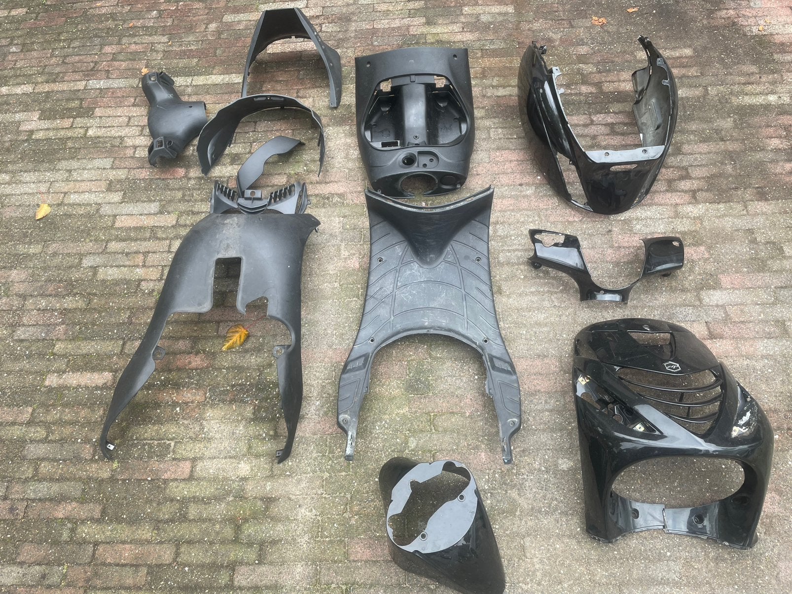 piaggio zip 2000 kappenset, Ophalen