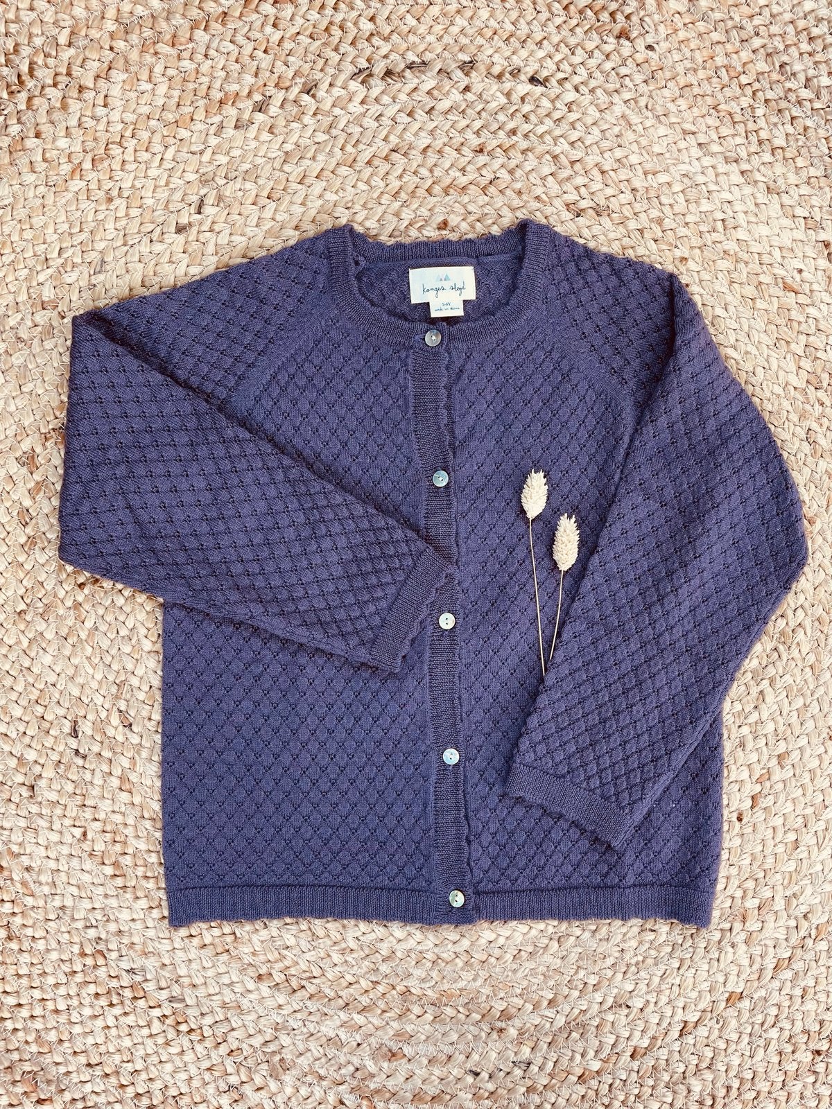 Konges Sløjd Cardigan Peppercorn - Nieuw met kaartje, Ophalen of Verzenden, Nieuw, Meisje