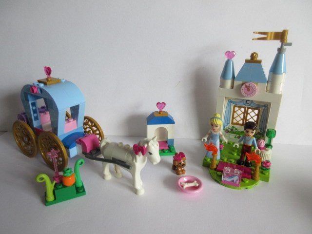 10729, Disney, Assepoesters koets, Juniors., Lego, Compleet, Ophalen of Verzenden, Zo goed als nieuw
