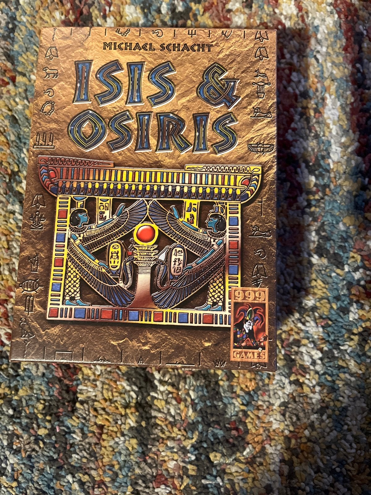 Isis & Osiris bordspel van 999 Games, Ophalen of Verzenden, Zo goed als nieuw