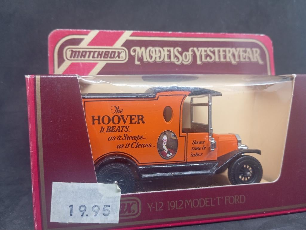Matchbox Models of Yesteryear Y-12 1912 Model T Ford Hoover, Ophalen of Verzenden, 1:50 of kleiner, Auto, Overige merken