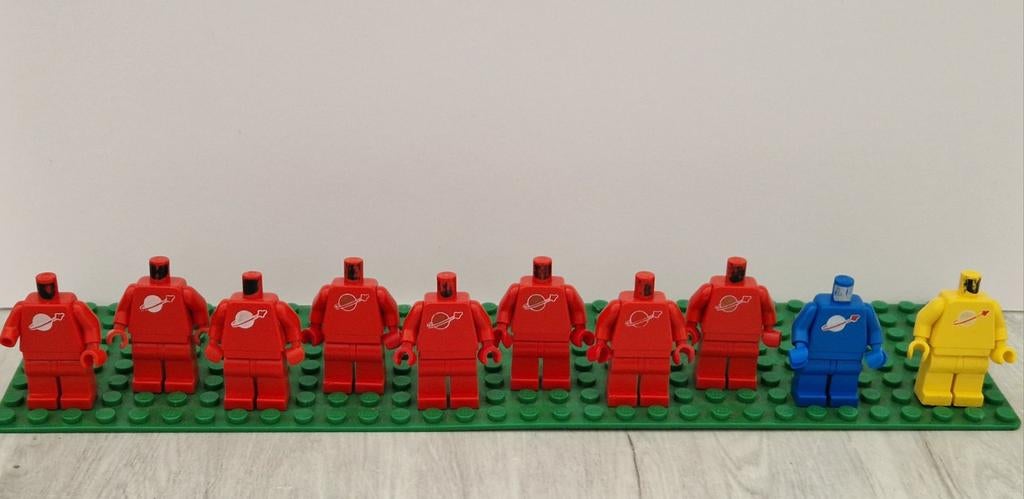 Lego minifig Classic Space Astronaut torso's, Ophalen of Verzenden