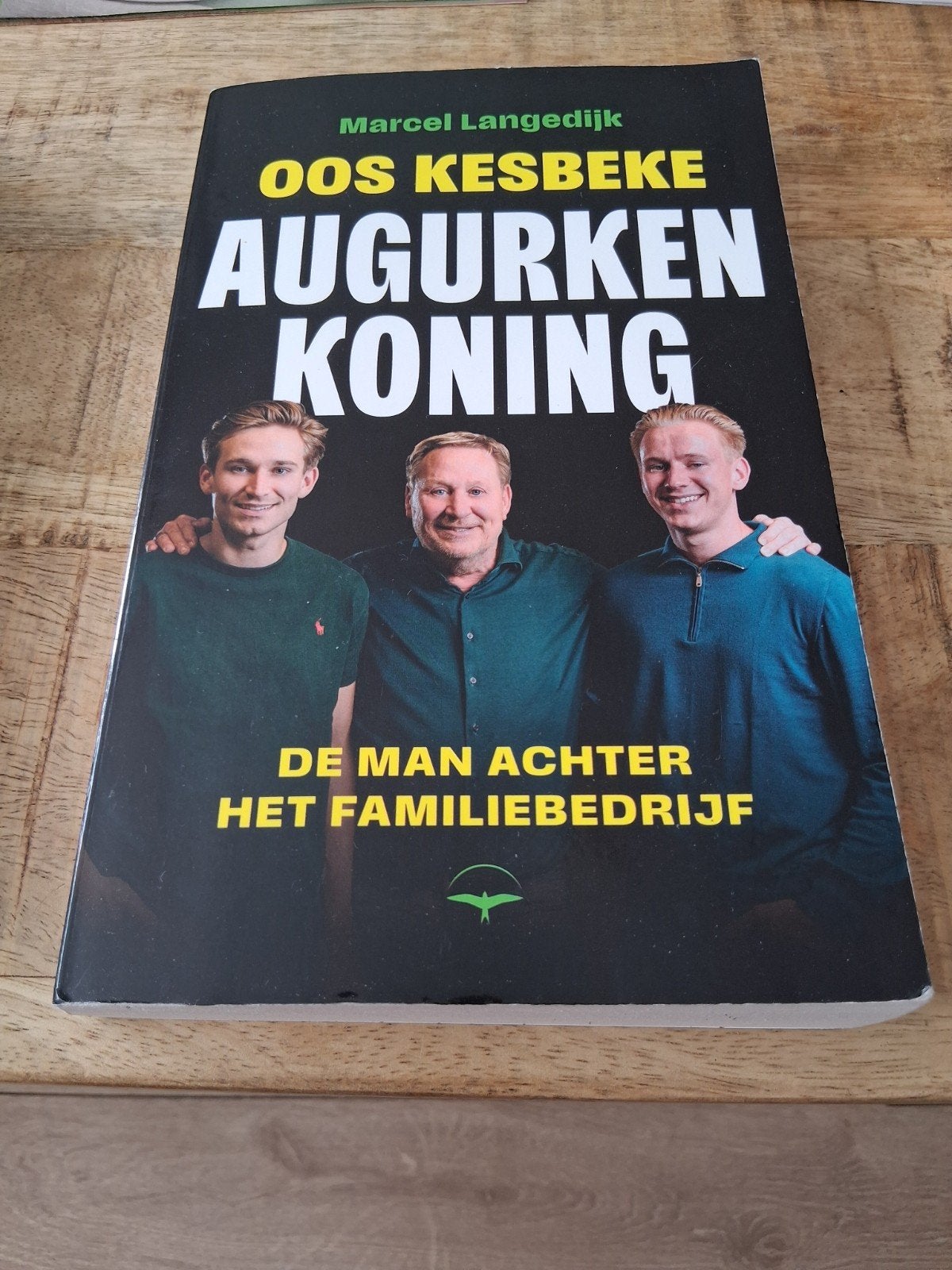 Oos Kesbeke Augurkenkoning  De man achter het familiebedrijf, Ophalen, Zo goed als nieuw, Marcel Langedijk, Overige