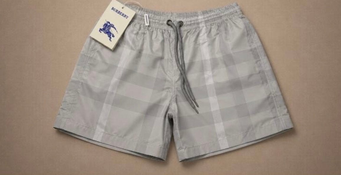 Zwembroek burberry, Ophalen of Verzenden