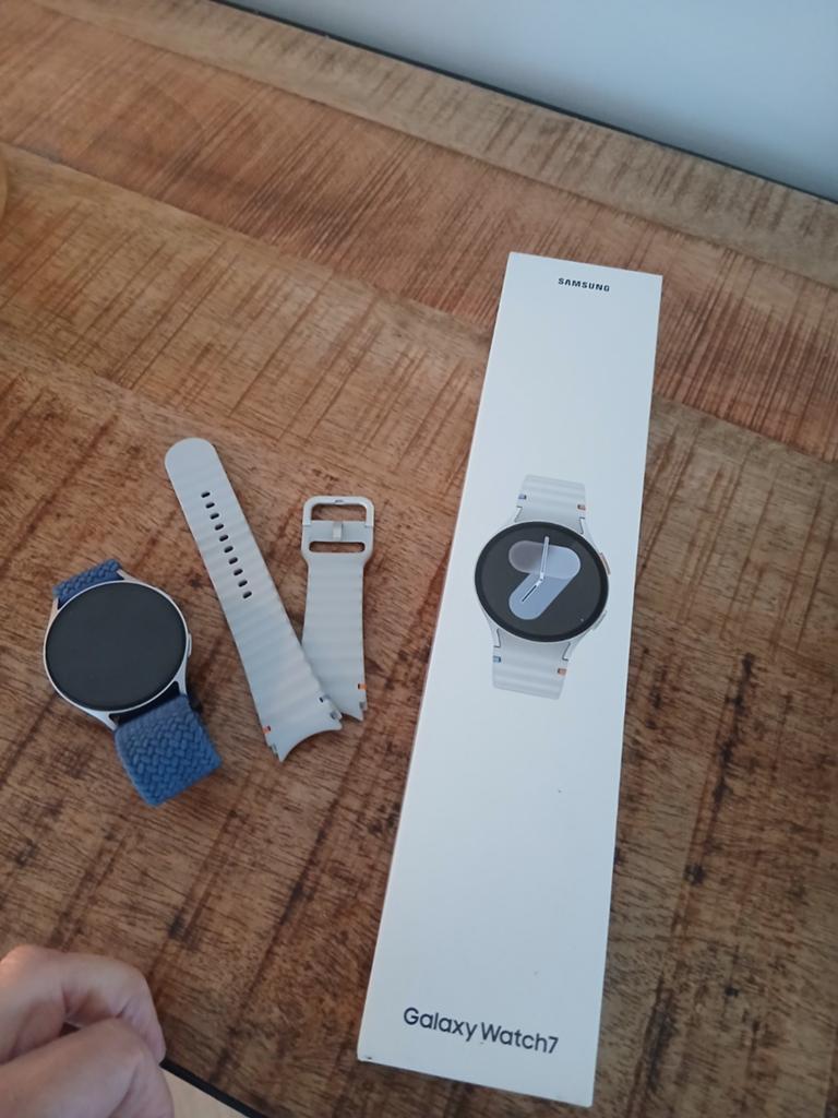 Samsung galaxy 7 smartwatch ., Ophalen of Verzenden, Zo goed als nieuw, Zwart, Android