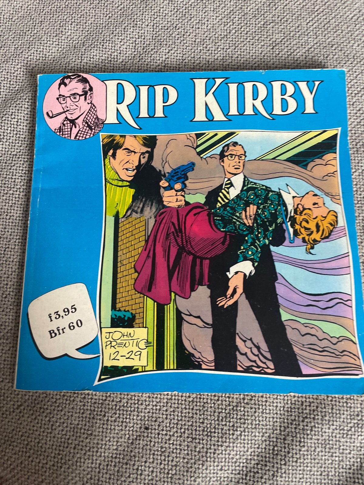Rip Kirby stripboek - Klassieke detective strip, Boeken, Eén stripboek, Ophalen of Verzenden, Gelezen