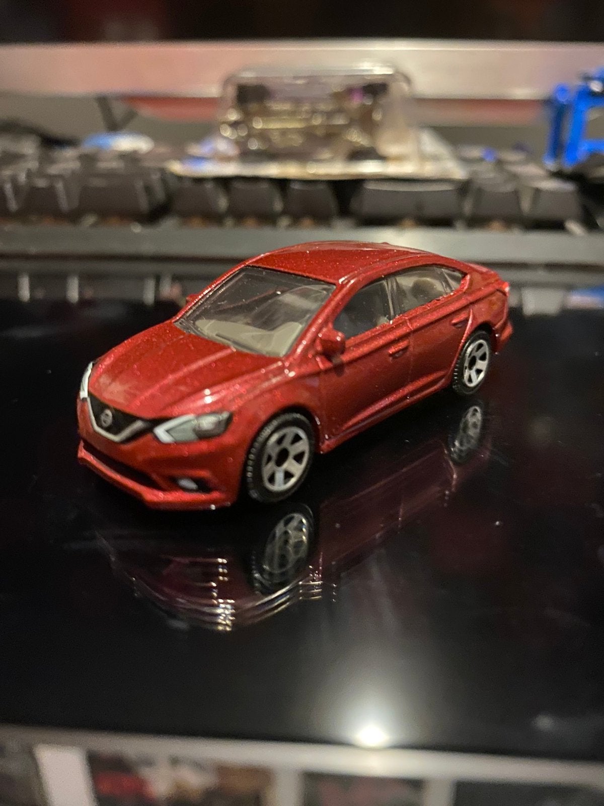 Matchbox Nissan Sentra, Ophalen of Verzenden, Zo goed als nieuw, Auto