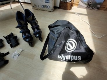 skeelers mt 44, Sport en Fitness, Skeelers, Ophalen, Gebruikt, Bauer, Heren