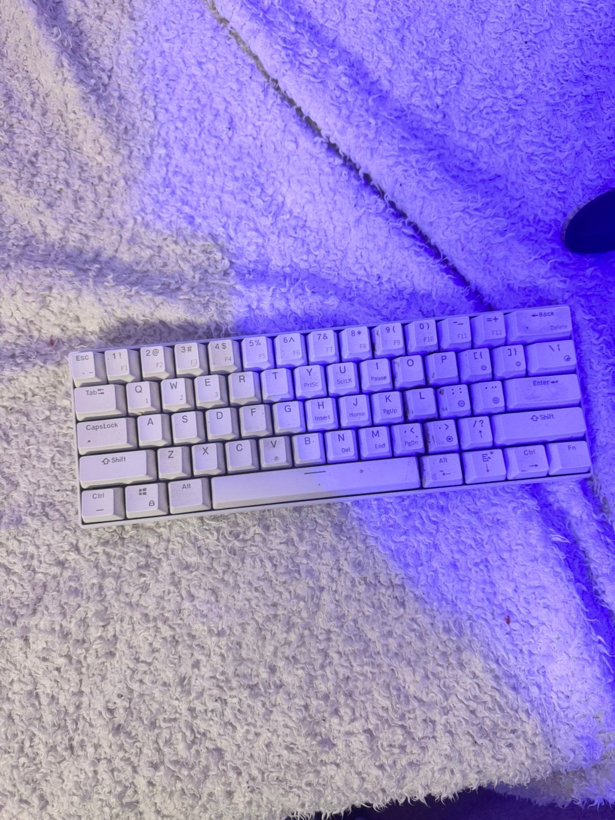 Rk61 keyboard, Computers en Software, Ophalen, Qwerty, Zo goed als nieuw, Bedraad