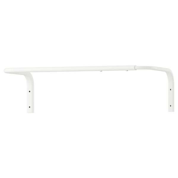 IKEA Mulig Kledingrek / Wandrek 60-90 cm Wit, Ophalen, Nieuw, 50 tot 100 cm, Minder dan 25 cm