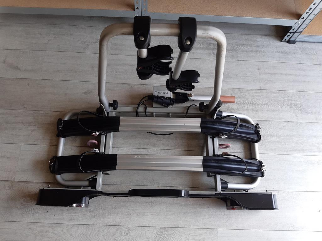ANWB  travel & co fietsendrager voor 2 elektrische fietsen, Ophalen, 2 fietsen, Trekhaakdrager, Elektrische fiets