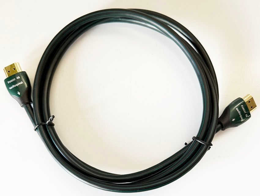 AudioQuest HDMI Forest 48, 8-10K HDMI kabel, 1,5 mtr, Ophalen, Zo goed als nieuw