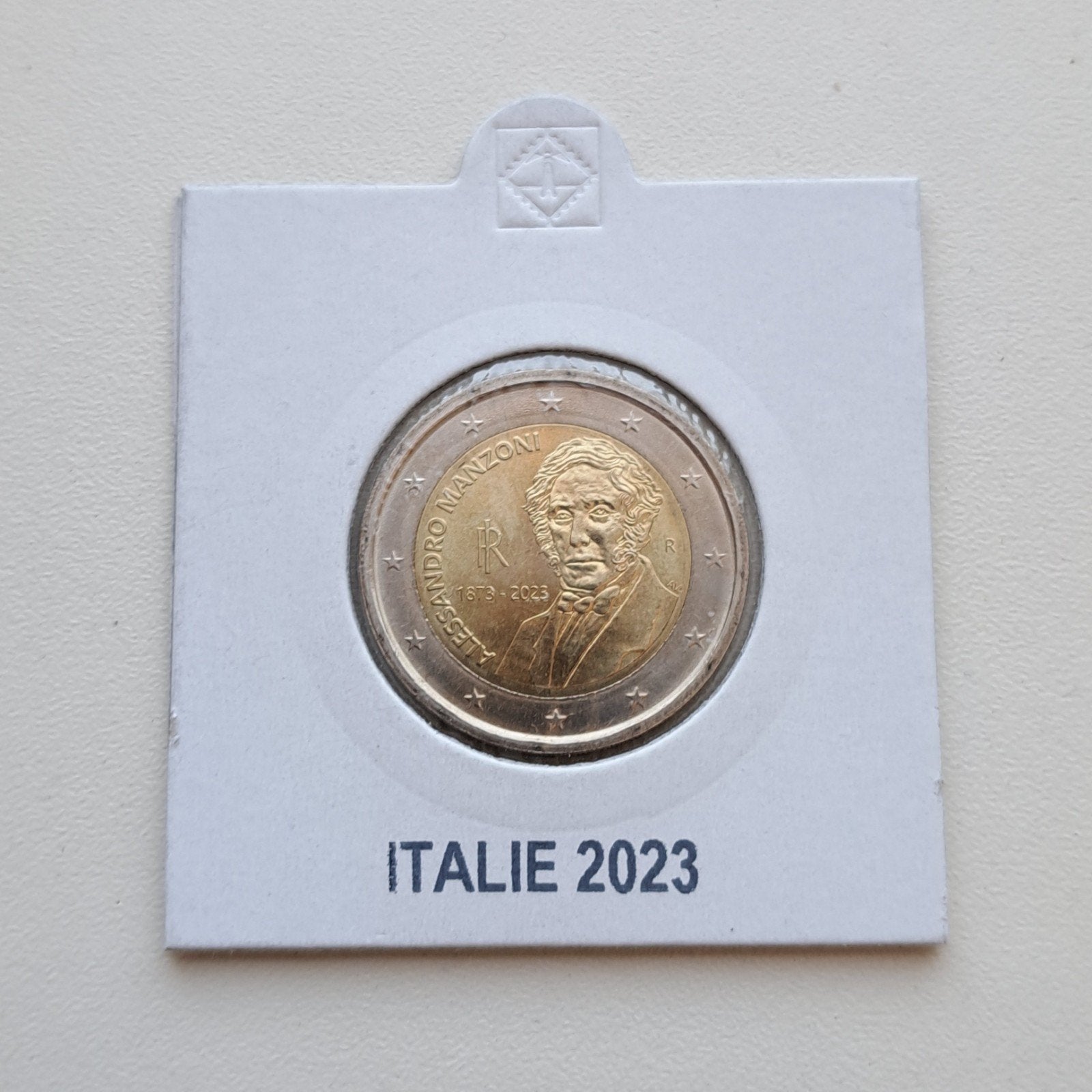 2 Euro Italië 2023 Alessandro Manzoni UNC, Ophalen of Verzenden, Italië, 2 euro, Losse munt