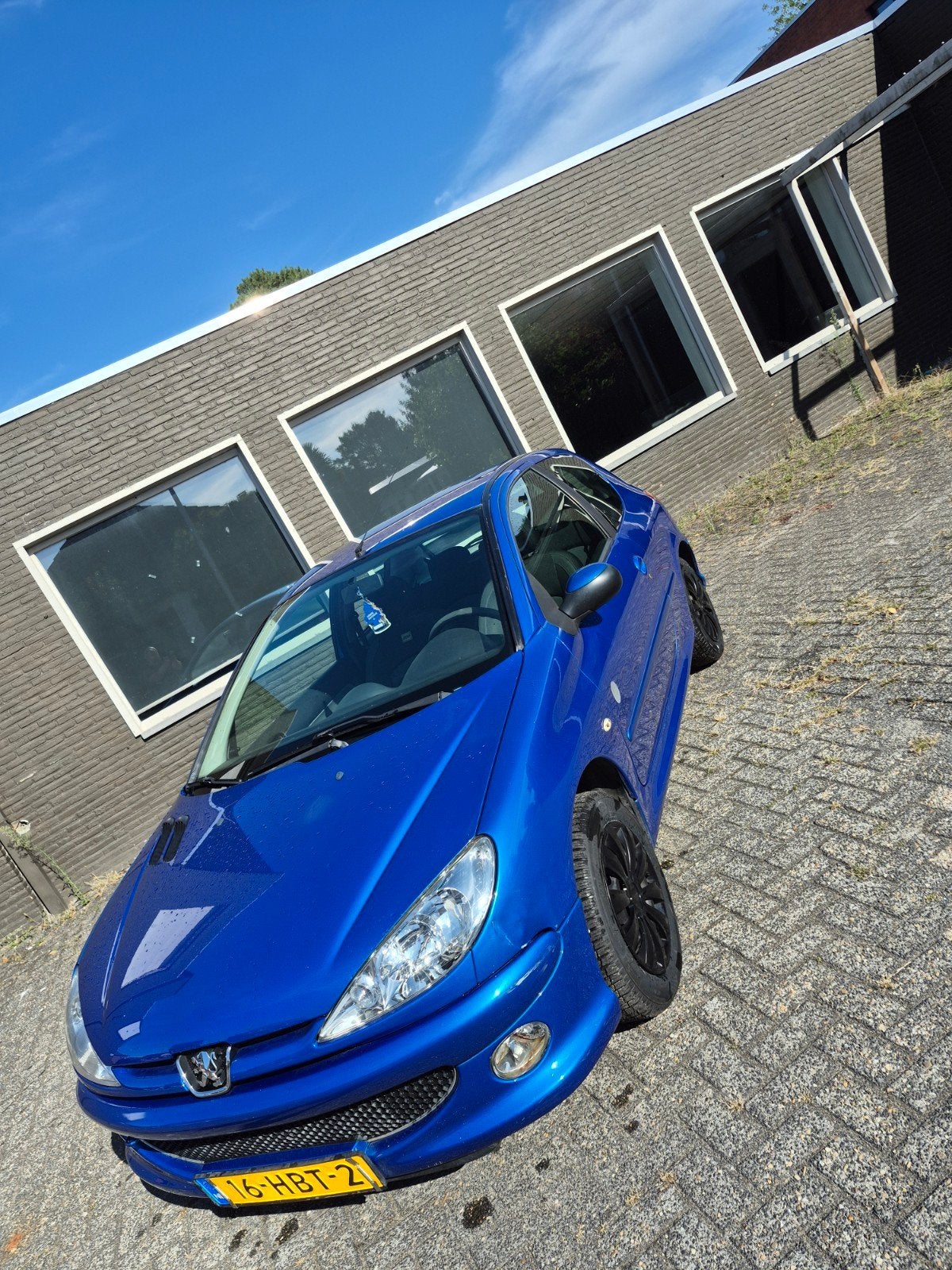 Peugeot 206 1.4 3D 2008, Voorwielaandrijving, Stof, 31 €/maand, Blauw