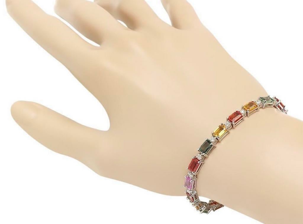 Luxe tennisarmband, Ophalen of Verzenden, Zo goed als nieuw, Goud, Zilver