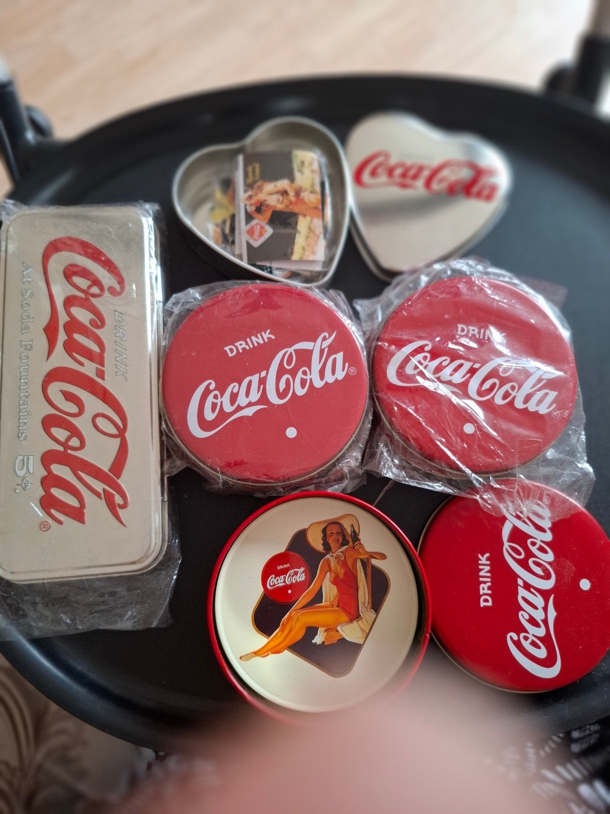 Coca Cola bewaarblikken.Nieuw., Ophalen of Verzenden, Nieuw