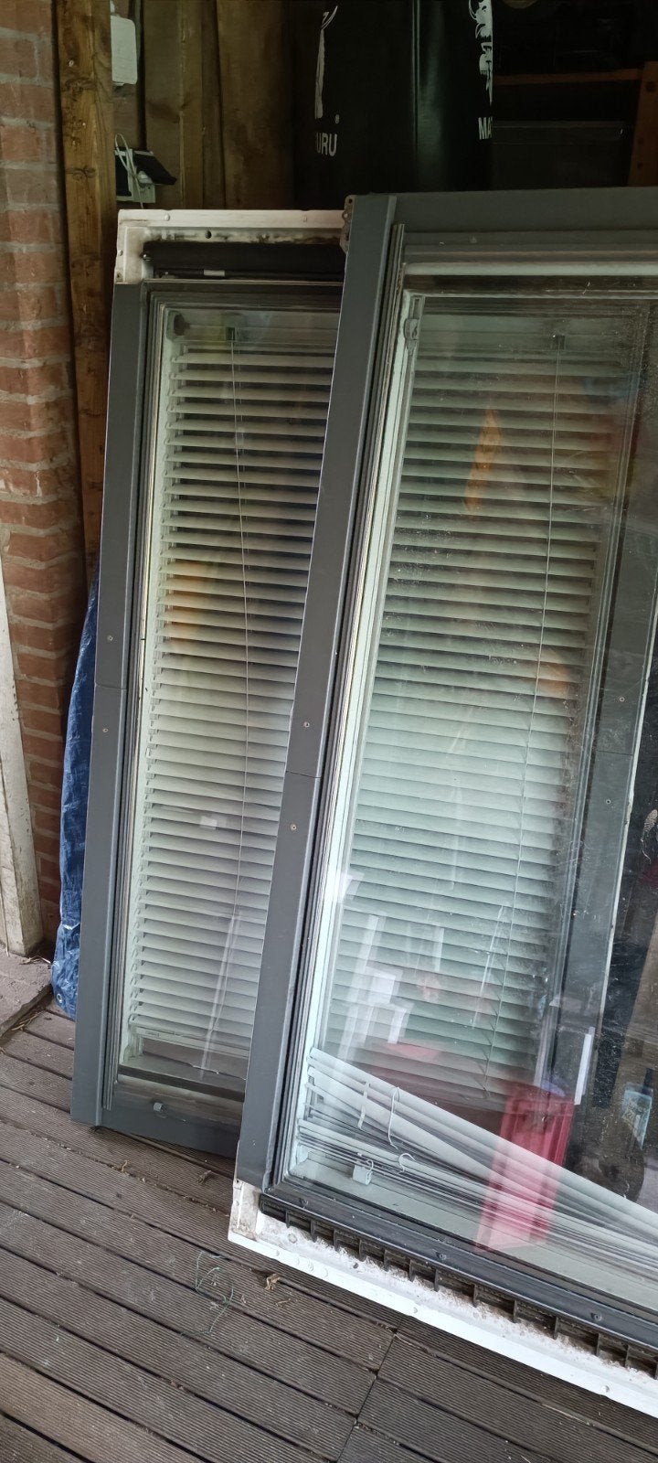 Velux dakramen 2 stuks kunstof, Kunststof, Gebruikt, Raamkozijn, 150 tot 225 cm