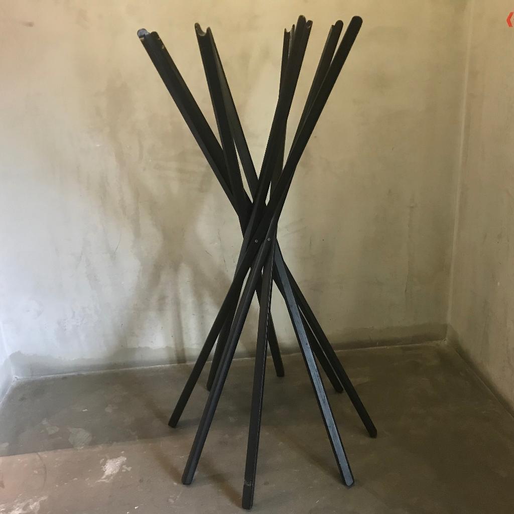 Zanotta kapstok Sciangai zwart design, Zo goed als nieuw, Nvt, 150 tot 200 cm, Nvt