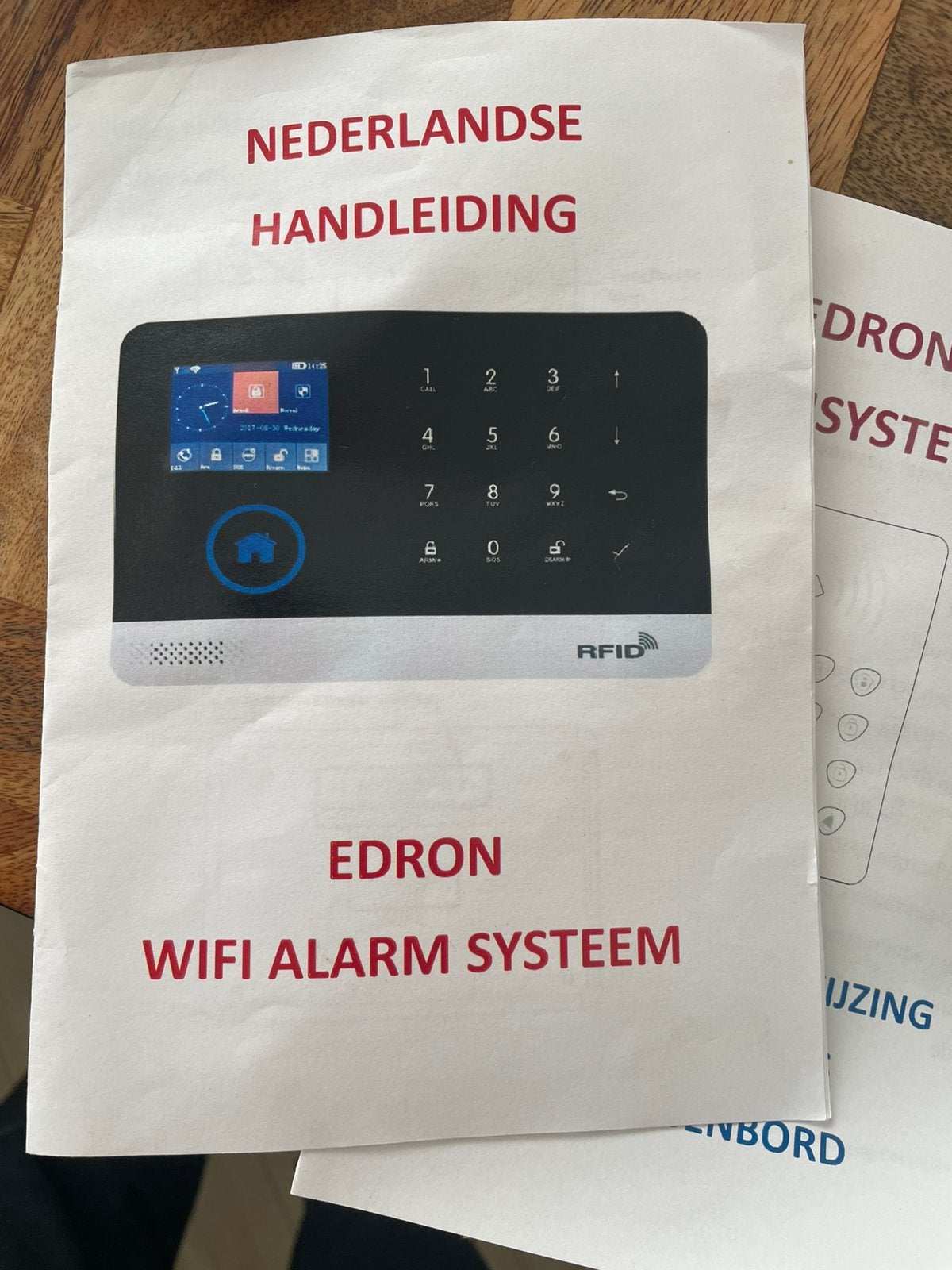 Alarm systeem, Ophalen of Verzenden, Zo goed als nieuw, Compleet systeem, Overige soorten